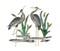 24 Inch Metal Heron Wall Art Hanging Home Garden Decor Indoor Outdoor Sculpture